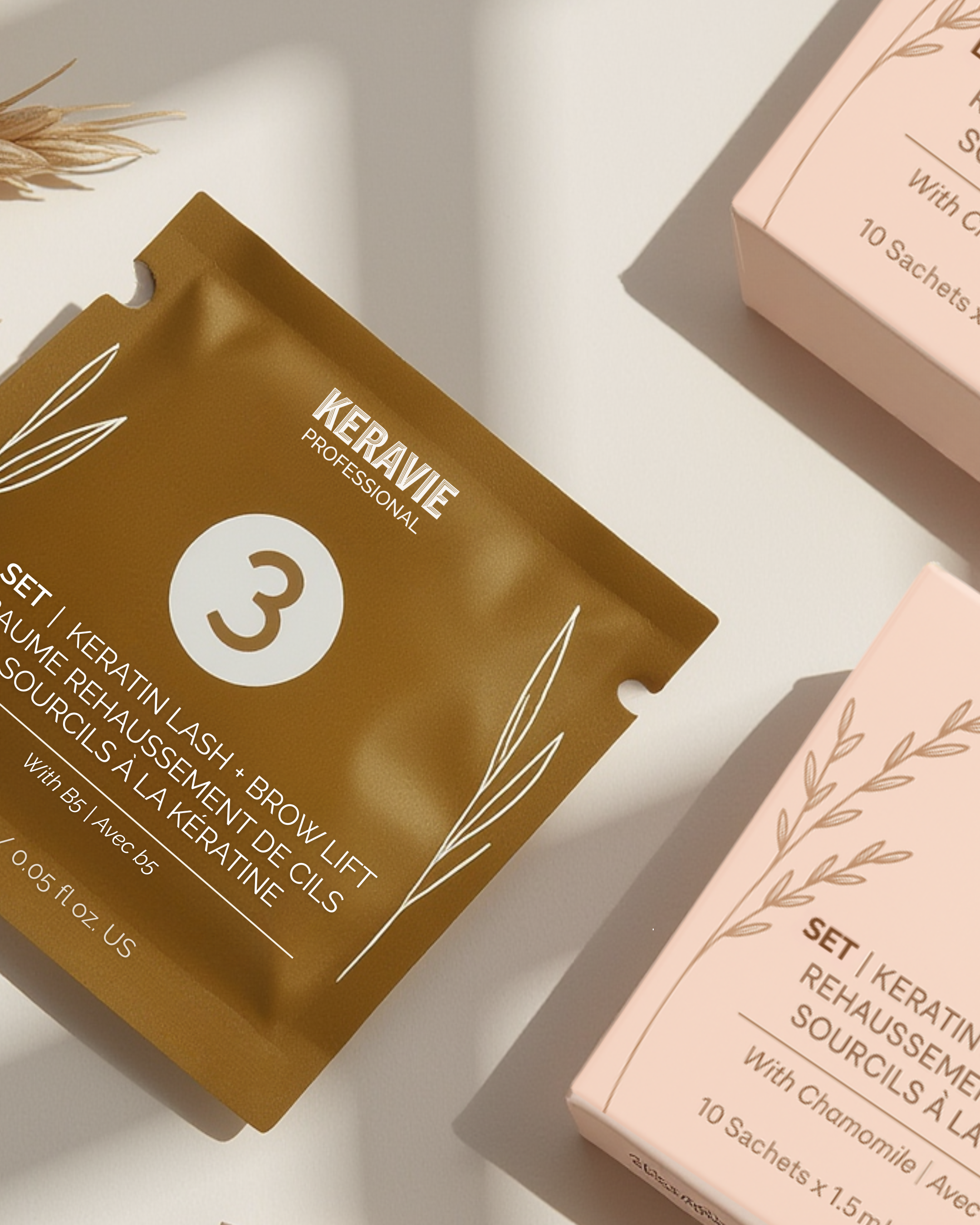 Triple Keratin Lash + Brow Lift Sachets
