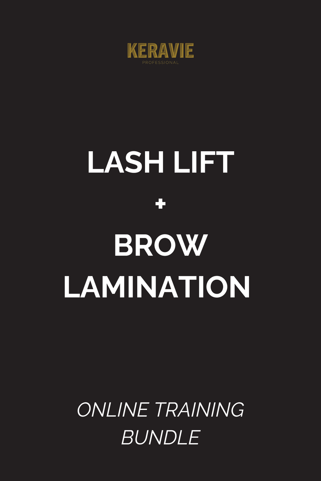 Keratin Lash Lift + Brow Lamination Online Course Bundle (Save $50)